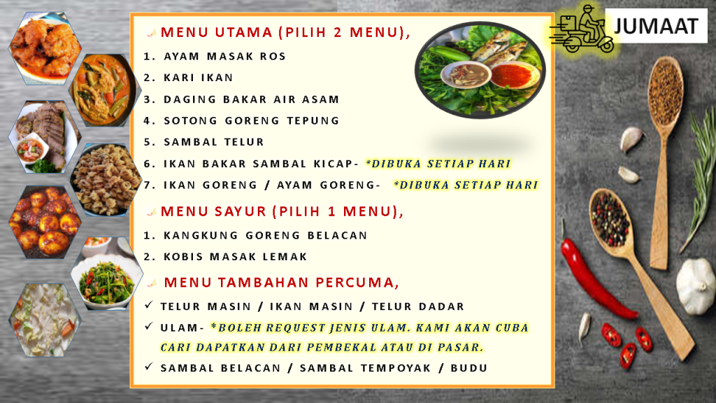 penghantaran-mangkuk-tingkat-lunch-dinner-food-delivery-fast-menu-terbaru-latest-menu-delirich