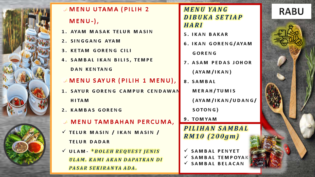 penghantaran-mangkuk-tingkat-lunch-dinner-food-delivery-fast-menu-terbaru-latest-menu-delirich