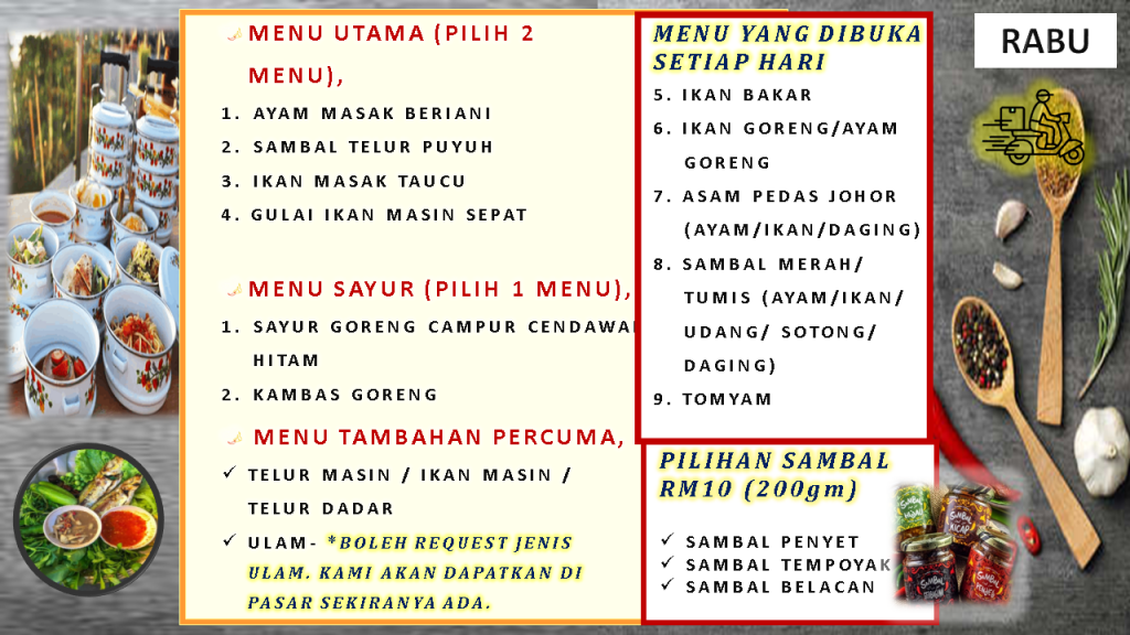 penghantaran-mangkuk-tingkat-lunch-dinner-food-delivery-fast-menu-terbaru-latest-menu-delirich