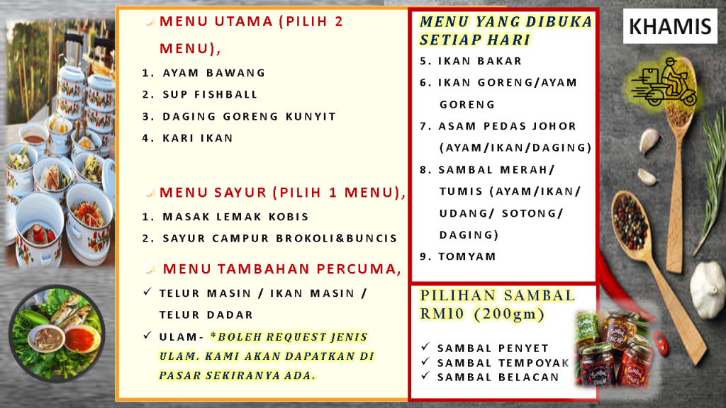 penghantaran-mangkuk-tingkat-lunch-dinner-food-delivery-fast-menu-terbaru-latest-menu-delirich