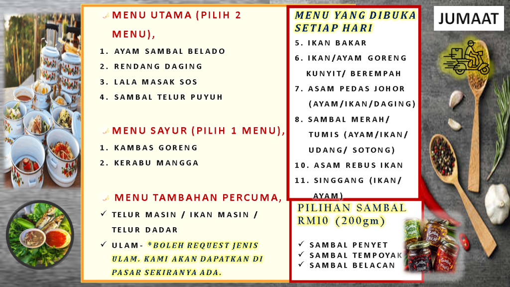 penghantaran-mangkuk-tingkat-lunch-dinner-food-delivery-fast-menu-terbaru-latest-menu-delirich